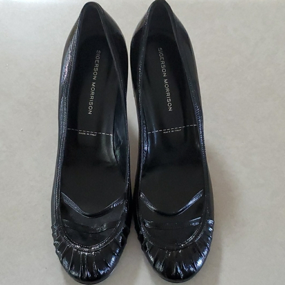 Sigerson Morrison Patent Leather Heels 9.5